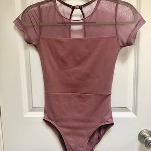 RENEE LEOTARD WITH MESH, medium by Ainslie Dancewear